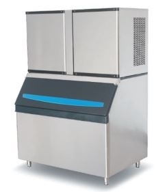 Máquina de gelo quadrada do cubo do fabricante SD-350 quadrado industrial comercial, máquina do fabricante de gelo 110kg