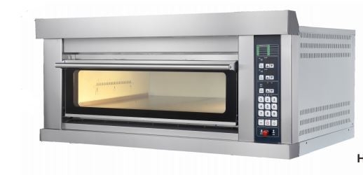 Forno de gás das bandejas da plataforma 2 da máquina de aço inoxidável comercial do pão único