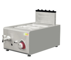 Gás comercial Lava Stone Grill da bancada do equipamento da cozinha do restaurante de E-RQH-400G