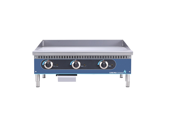 Controle de manual comercial da chapa para assar do gás 36-Inch do equipamento da cozinha do restaurante de CP-G36-M