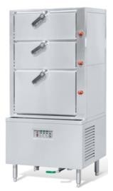 Estilo chinês de P-OFR-6-DB que cozinha o queimador aberto do gás 6-Range da escala com estação