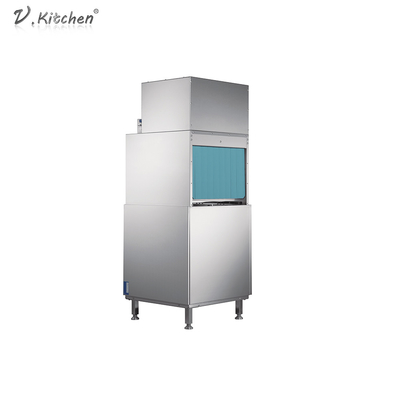 Tipo máquina do voo de lavagem da louça comercial da lavagem 90℃
