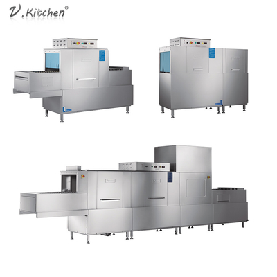 Única máquina de lavagem da louça 60℃ comercial da bacia 510*425mm do tanque