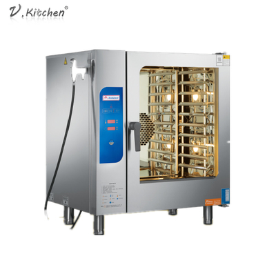 Padaria do restaurante que coze 10 Tray Combi Convection Oven