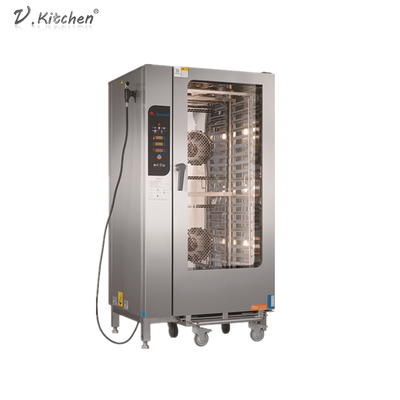 Forno da convecção de Programo 10*1/1 GN SS316 Combi