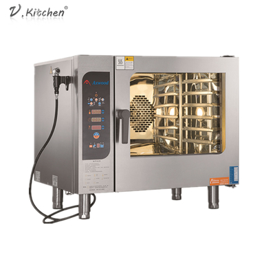 Forno da convecção de Programo 10*1/1 GN SS316 Combi