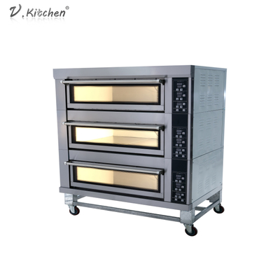 4 padaria elétrica dobro Oven Machine da plataforma 13.2kw das bandejas