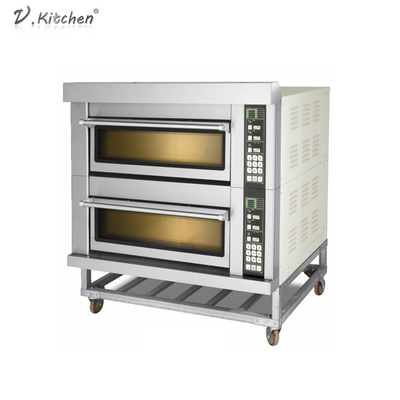 Da máquina de aço inoxidável do pão de 3 bandejas das plataformas 6 forno elétrico