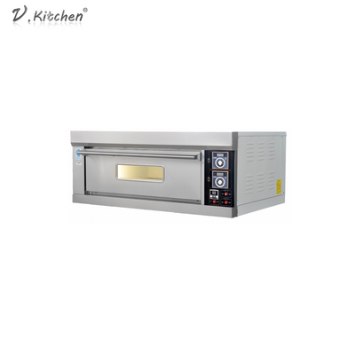 1 controle mecânico do temporizador de Tray Electric Bakery Oven Machine da plataforma 1