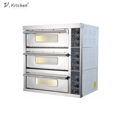 1 controle mecânico do temporizador de Tray Electric Bakery Oven Machine da plataforma 1