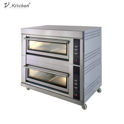 Forno giratório da convecção 220V Pita Bread Pizza Baking Gas