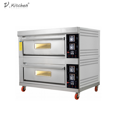 Gás Oven For Pizza da plataforma da convecção 60kw da bancada único