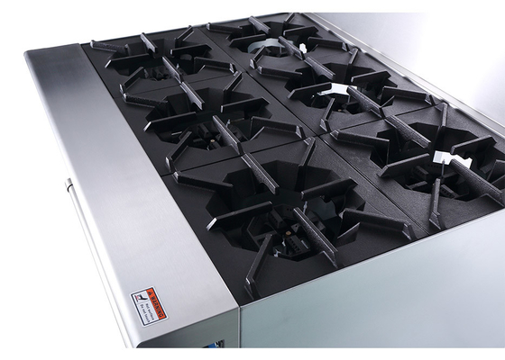 Queimador 14,6 do equipamento 36-Inch 6-Open da cozinha do restaurante de Gkw com forno