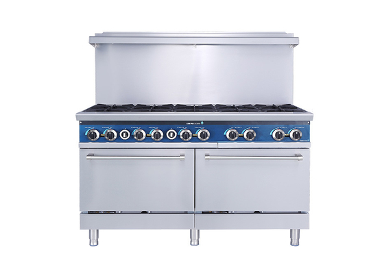 Queimador comercial do gás 60-Inch 10-Open do equipamento da cozinha do restaurante