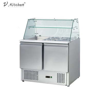 refrigerador comercial de Counder das portas do equipamento de refrigeração 390L 3