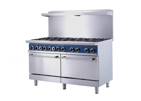 Queimador comercial do gás 60-Inch 10-Open do equipamento da cozinha do restaurante