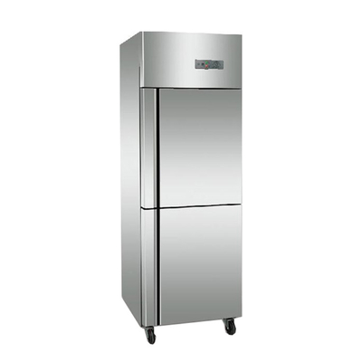 Os vegetais comerciais de SCUC2D indicam portas dobro do refrigerador ereto do refrigerador