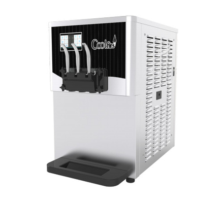 Máquina comercial do gelado da máquina do iogurte de CF9236X com os funis 14L*2