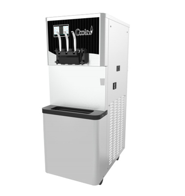 Máquina comercial do gelado da máquina do iogurte de CF9250X com os funis 14L*2