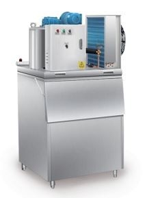 Máquina de gelo quadrada do cubo do fabricante industrial comercial do floco SL-200, máquina do fabricante de gelo 110kg