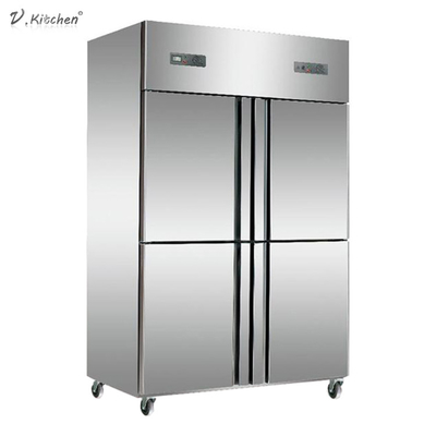 Congelador mais frio ereto do refrigerador 4-Door Uprigh das portas do anúncio publicitário quatro de ACUF4D
