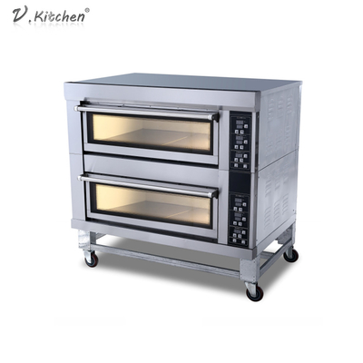 4 padaria elétrica dobro Oven Machine da plataforma 13.2kw das bandejas