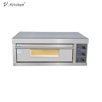 1 controle mecânico do temporizador de Tray Electric Bakery Oven Machine da plataforma 1